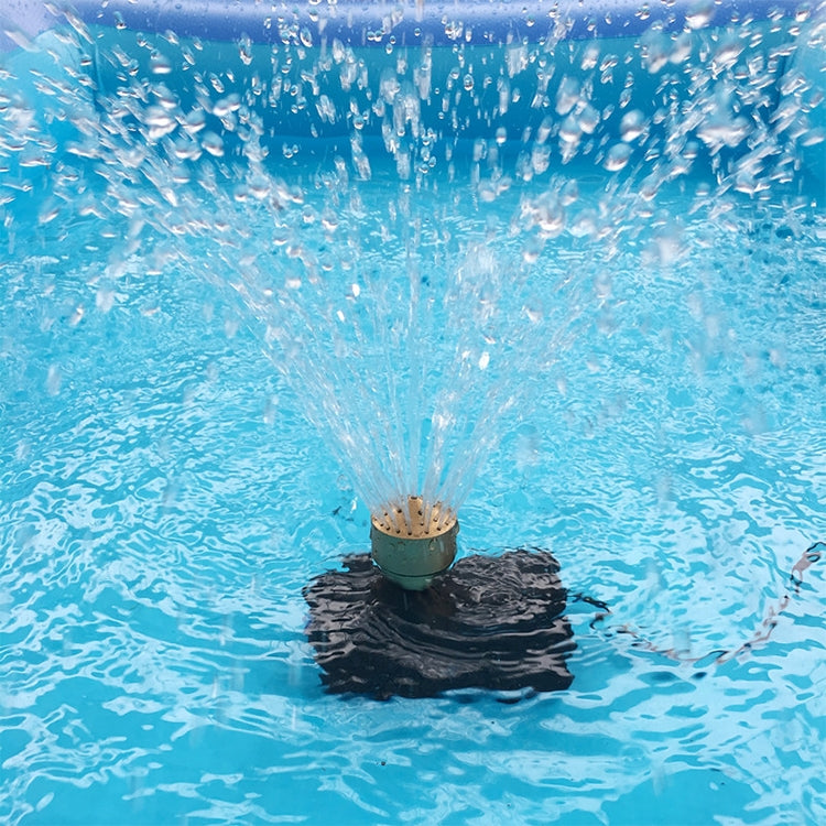 Testa della fontana paesaggistica con ugello d'acqua a strato di fuochi d'artificio interamente in rame, 4 Points, 6 Points, 1 Inch, 1.5 Inch