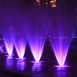 Testa della fontana paesaggistica con ugello d'acqua a strato di fuochi d'artificio interamente in rame, 4 Points, 6 Points, 1 Inch, 1.5 Inch