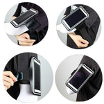 Borsa da braccio sportiva per esterni da 10 pezzi Fitness con borsa da braccio per telefono cellulare touch screen, Large