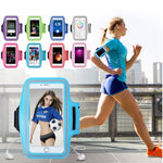 Borsa da braccio sportiva per esterni da 10 pezzi Fitness con borsa da braccio per telefono cellulare touch screen, Large