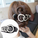 Fermagli per capelli con strass Granchi per capelli Accessori per morsetti Grandi strumenti per lo styling Accessori per capelli Forcina per donna