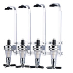 Testa di vino per barista da cocktail, dosatrice a parete in lega di alluminio, Quantitative 25 ml, Quantitative 30 ml, Quantitative 45 ml