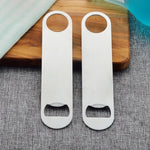 Apribottiglie in acciaio inossidabile da 2 pezzi. Apribottiglie creativo multiuso per birra e soda, Soda Lid Opener