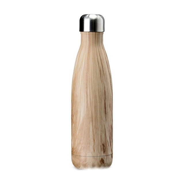 Bollitore sportivo portatile in acciaio inossidabile con boccetta per vuoto a tazza termica, 500ml