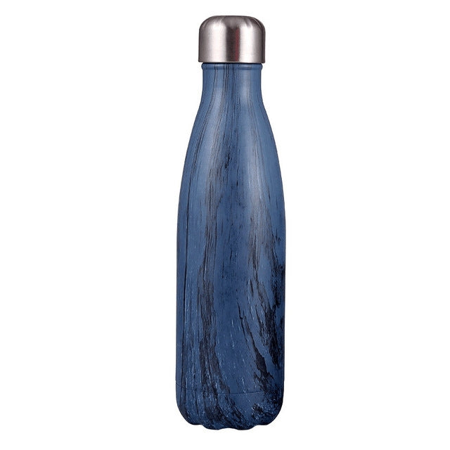 Bollitore sportivo portatile in acciaio inossidabile con boccetta per vuoto a tazza termica, 500ml