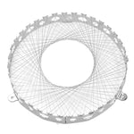 Cerchio del gas in acciaio inossidabile da 2 pezzi per fornello a gas Cappa a gas antivento antivento a risparmio energetico Accessori da cucina, Steel Gas Circle