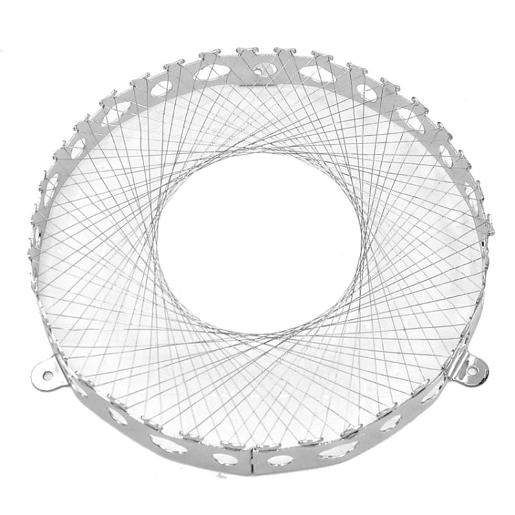 Cerchio del gas in acciaio inossidabile da 2 pezzi per fornello a gas Cappa a gas antivento antivento a risparmio energetico Accessori da cucina, Steel Gas Circle