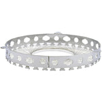 Cerchio del gas in acciaio inossidabile da 2 pezzi per fornello a gas Cappa a gas antivento antivento a risparmio energetico Accessori da cucina, Steel Gas Circle
