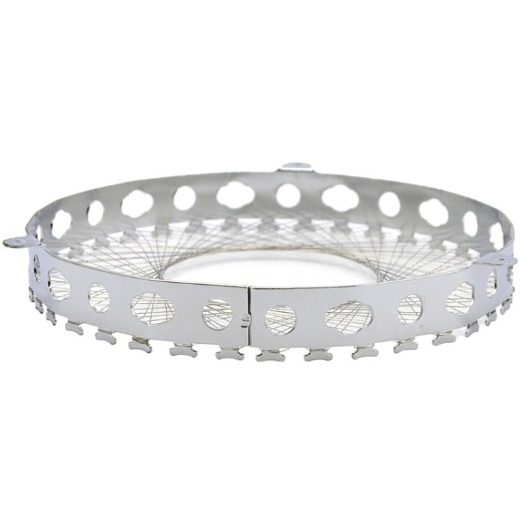 Cerchio del gas in acciaio inossidabile da 2 pezzi per fornello a gas Cappa a gas antivento antivento a risparmio energetico Accessori da cucina, Steel Gas Circle