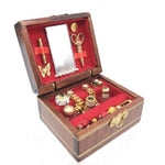 Casa delle bambole Mini portagioie vintage Accessori Giocattoli educativi per bambini, Jewelry Box