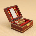 Casa delle bambole Mini portagioie vintage Accessori Giocattoli educativi per bambini, Jewelry Box