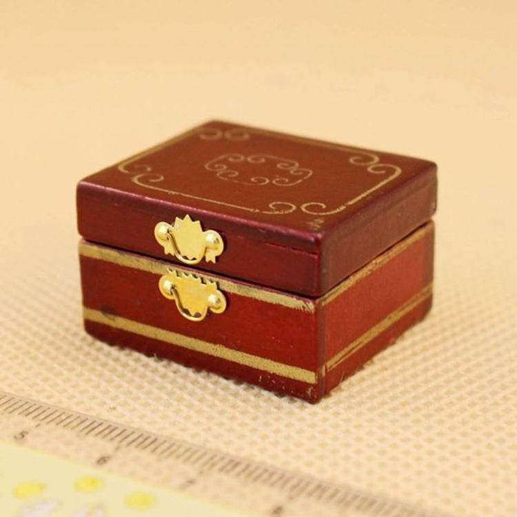 Casa delle bambole Mini portagioie vintage Accessori Giocattoli educativi per bambini, Jewelry Box