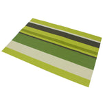 2 pezzi tovaglietta da cucina tavolo da pranzo tovaglioli tovagliette resistenti al calore in PVC a righe tovagliette centrini sottobicchiere pad tazza