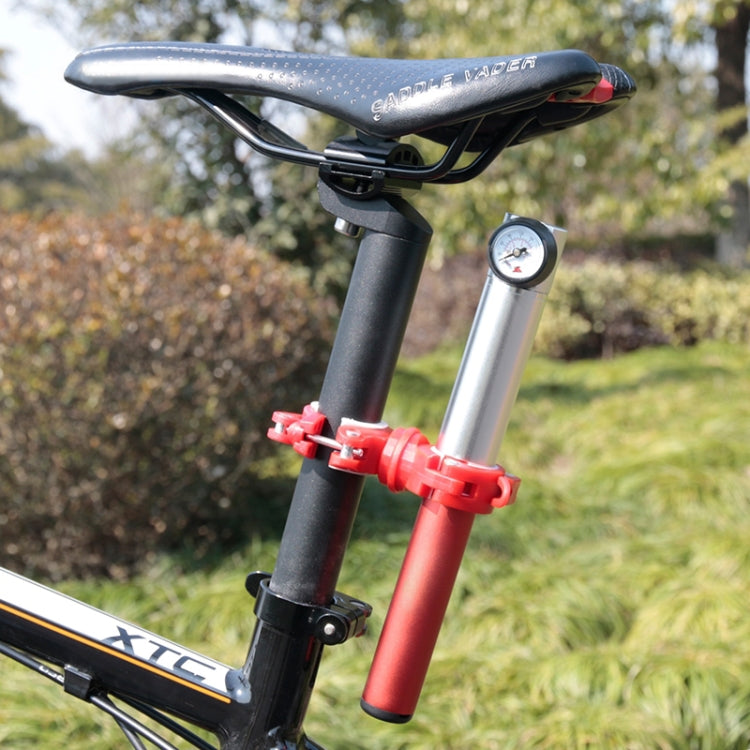 Staffa di fissaggio per clip per lampada per torcia per bicicletta a 360 gradi