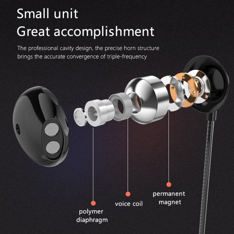 Auricolari stereo PTM D31 con microfono 3,5 mm