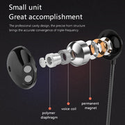 Auricolari stereo PTM D31 con microfono