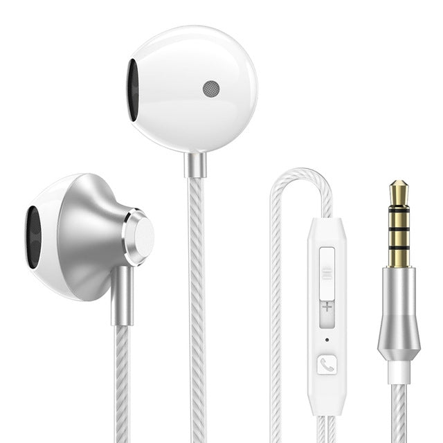 Auricolari stereo PTM D31 con microfono 3,5 mm