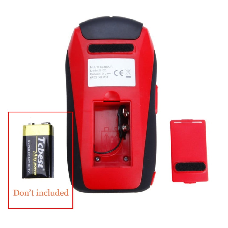 Tester G120 per rilevamento metalli e cavi da parete