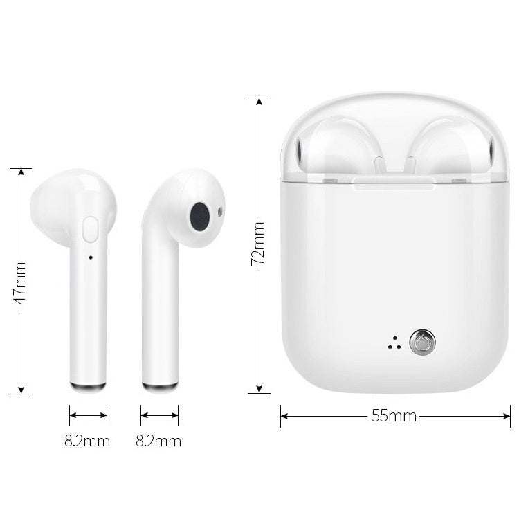 Auricolare Bluetooth I7s TWS Wireless con Microfono