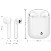 Auricolare Bluetooth I7s TWS Wireless con Microfono