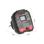 Tester tensione prese HT106 con plug UK EU US