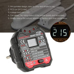 Tester tensione prese HT106 con plug UK EU US