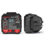 Tester tensione prese HT106 con plug UK EU US