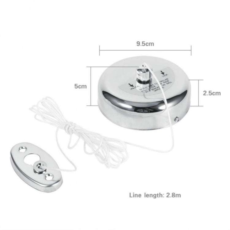 Stendibiancheria retrattile portatile in acciaio inossidabile per interni ed esterni, appendiabiti, stendibiancheria, Stainless Steel Wall Hanging