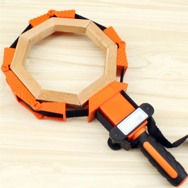 Morsetto per cintura multifunzione Lavorazione del legno Morsetto a fascia regolabile rapidamente Clip poligonale Angolo ad angolo retto di 90 gradi, Adjustable Band Clamp