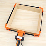 Morsetto per cintura multifunzione Lavorazione del legno Morsetto a fascia regolabile rapidamente Clip poligonale Angolo ad angolo retto di 90 gradi, Adjustable Band Clamp
