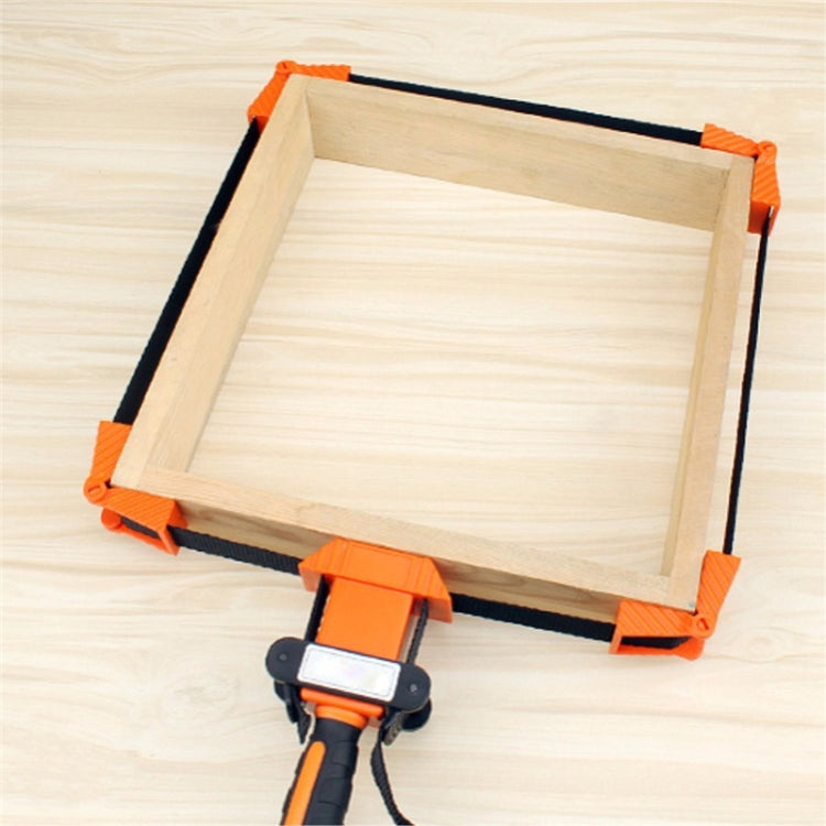 Morsetto per cintura multifunzione Lavorazione del legno Morsetto a fascia regolabile rapidamente Clip poligonale Angolo ad angolo retto di 90 gradi, Adjustable Band Clamp