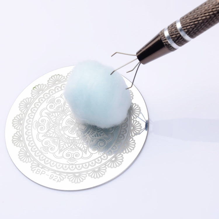 Set 3 pezzi penna artiglio per manicure in acciaio inox