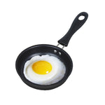 Pentola multicooker con fondo piatto antiaderente per friggere mini uova da 2 pezzi, 12cm