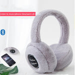 Paraorecchie Bluetooth invernali in peluche antivento per uomo e donna