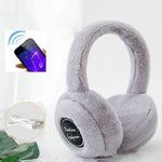 Paraorecchie Bluetooth invernali in peluche antivento per uomo e donna