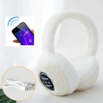Paraorecchie Bluetooth invernali in peluche antivento per uomo e donna