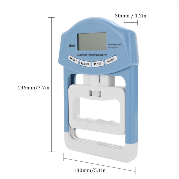EH101 Dinamometro elettronico per la forza del braccio Adatto per l'allenamento sportivo, EH101 Arm Strength Dynamometer