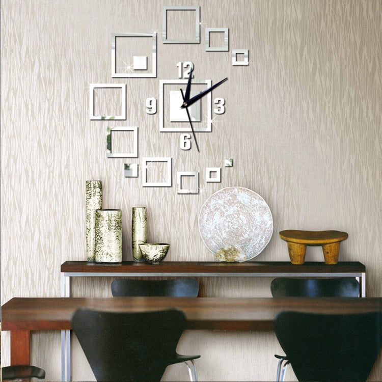 Orologi da parete Specchio 3D Stereo acrilico Soggiorno Camera da letto Decorazione Orologio da parete Orologio da parete creativo fai-da-te di moda