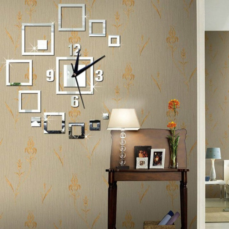 Orologi da parete Specchio 3D Stereo acrilico Soggiorno Camera da letto Decorazione Orologio da parete Orologio da parete creativo fai-da-te di moda