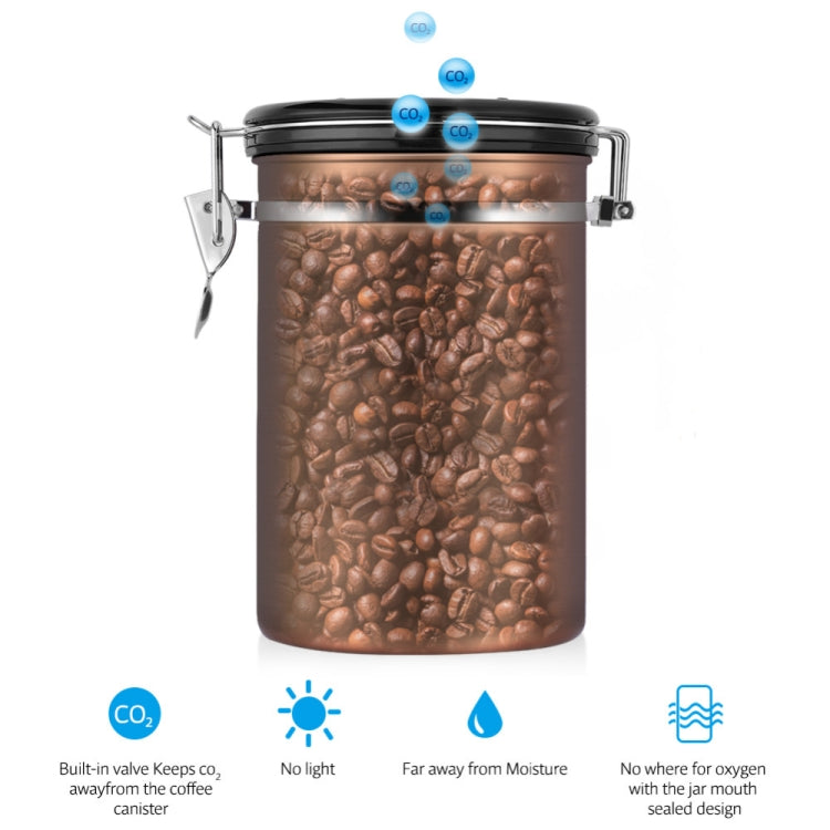 Contenitori per caffè Contenitori per tè in acciaio inossidabile Contenitori per tè neri Contenitori per tè e caffè Contenitori per tè e caffè
