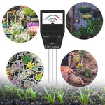 Misuratore fertilità terreno PH 2 in 1 con 3 sonde