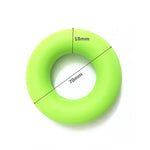 Anello in silicone per riabilitazione con esercizi per le dita con forza di presa in silicone, Silicone Grip (Green (30lb)), Silicone Grip (Blue (40lb)), Silicone Grip (Orange (50lb))