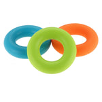 Anello in silicone per riabilitazione con esercizi per le dita con forza di presa in silicone, Silicone Grip (Green (30lb)), Silicone Grip (Blue (40lb)), Silicone Grip (Orange (50lb))