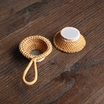 Gadget per colino da tè con filtro riutilizzabile in tessuto di bambù, Calabash Double Section Tea Leak, Calabash Single Section Tea Leak, Bamboo Root Tea Leak, Bamboo Pole Gauze Plum Tea Leak, Bamboo Pole Hole Tea Leak, Rattan Tea Drain with Handle   ...