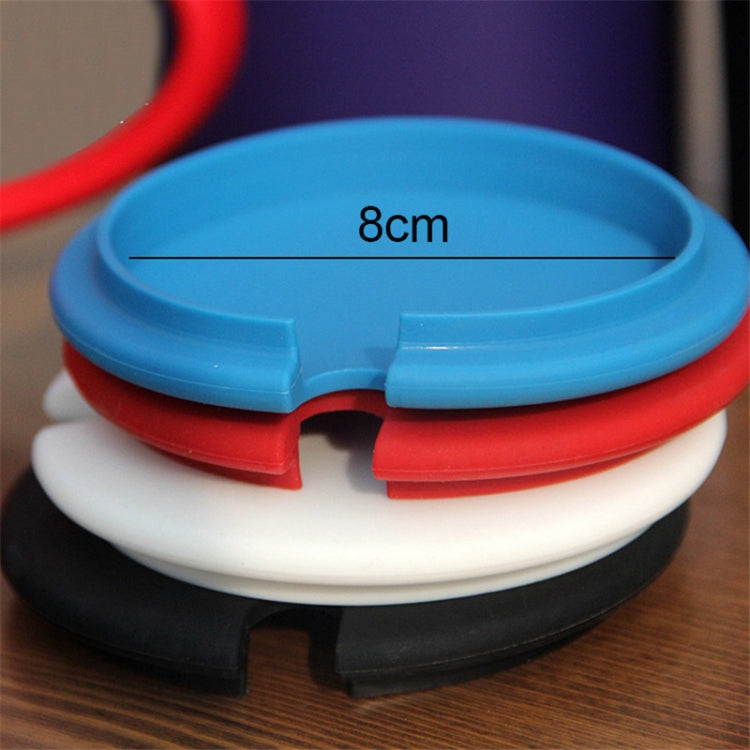 5 pezzi Coperchi per tazze creativi Copri tazza in silicone per uso alimentare Coperchio in silicone sano, sicuro e resistente al calore con spazio