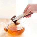 Spremi bustine di tè resistente con clip per bustine di tè in acciaio inossidabile da 2 pezzi, Tea Bag Clip