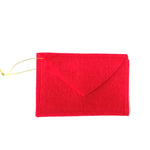 Busta per caramelle con busta ricamata in feltro da 5 pezzi, decorazione natalizia, Envelope Candy Bag