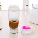 Tazza da latte per caffè creativa automatica portatile con proteine elettriche portatili da 600 ml