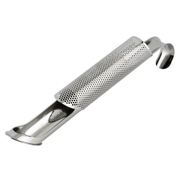 2 pezzi in acciaio inossidabile colino da tè incredibile infusore per tè design del tubo tocco sentirsi bene strumento supporto cucchiaio da tè infusore filtro, Pipe Shape