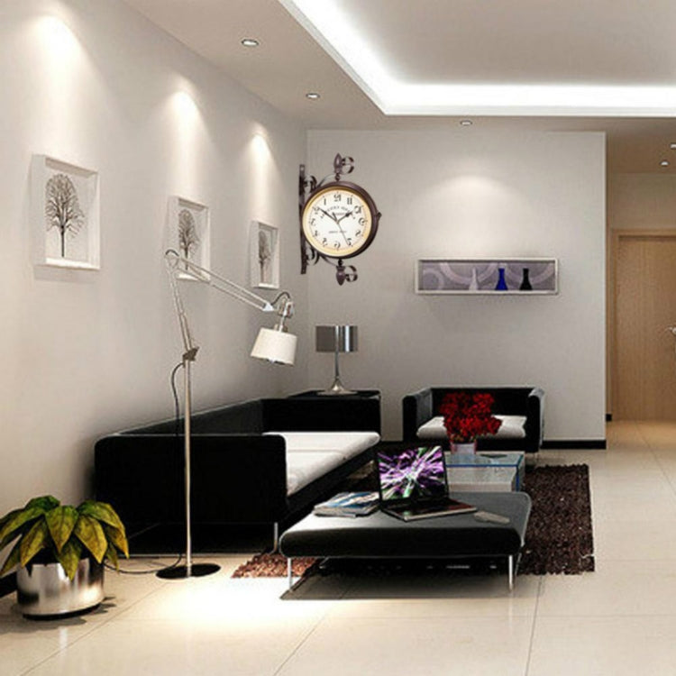 Orologio da parete bifacciale classico creativo per la decorazione del bar, Double-sided Wall Clock